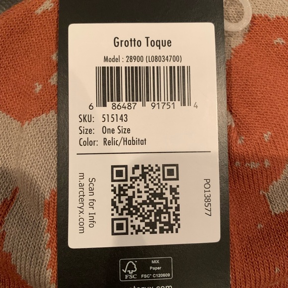 Brand New Arc’Teryx Grotto Toque - Picture 4 of 4